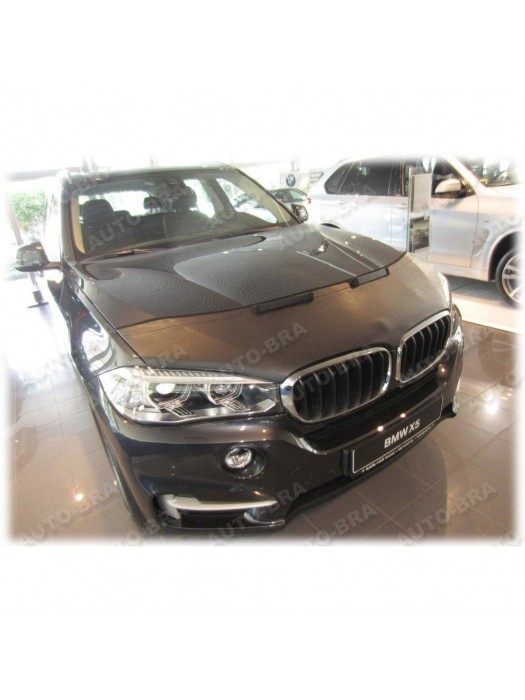 Kožený kryt/potah kapoty BMW X5 F15 (2013-2018) - černý